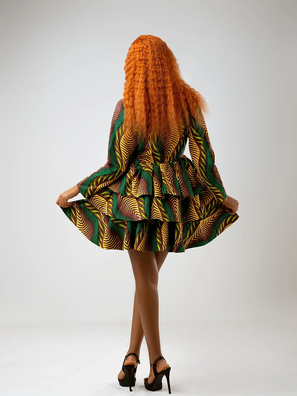 African Print Adaora Dress