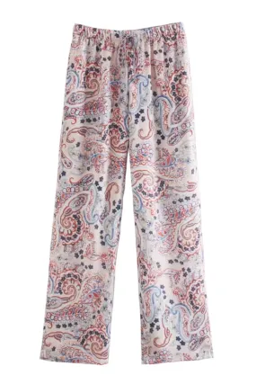 'Aurora' Paisley Comfy Trouser