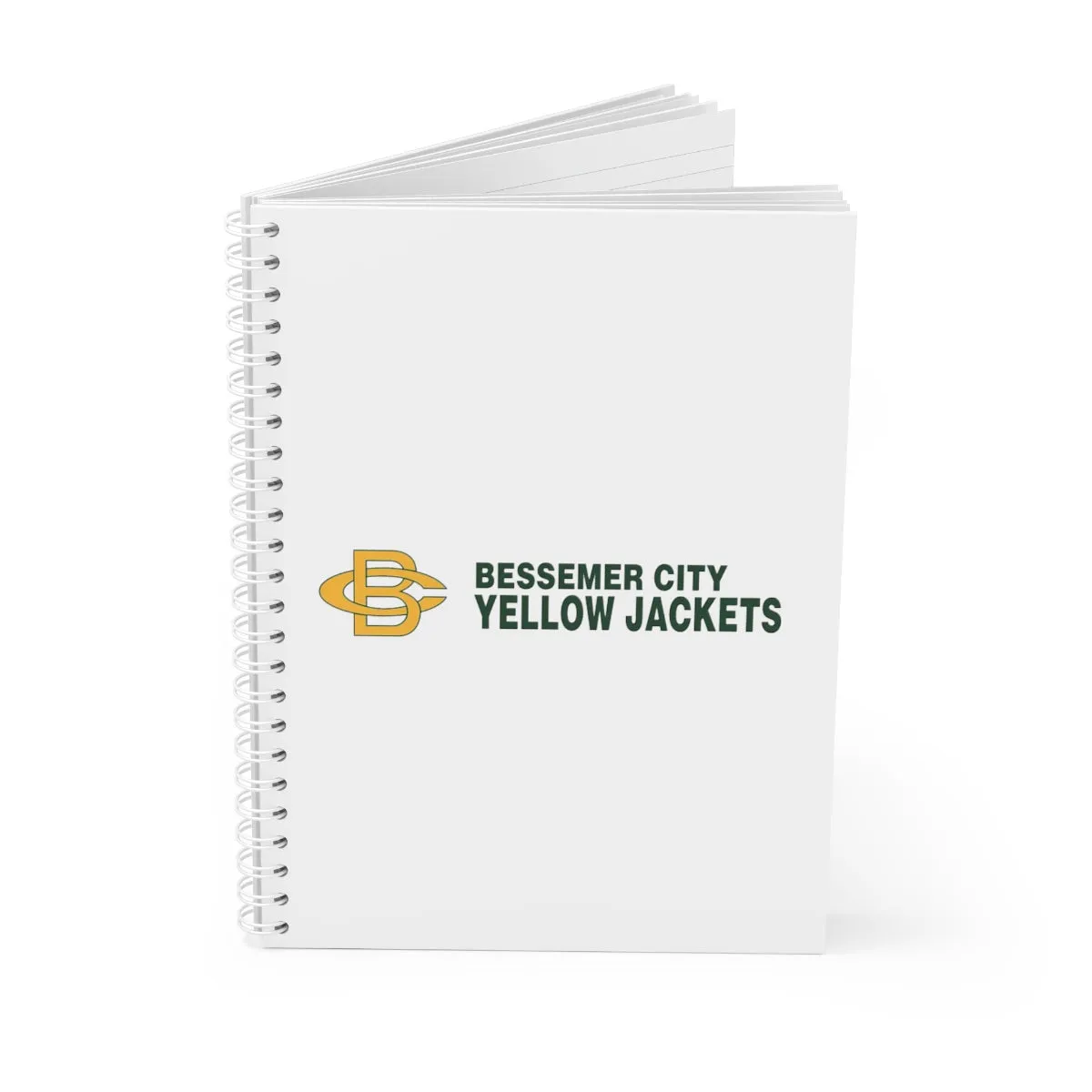 Bessemer City Yellow Jackets Spiral Notebook