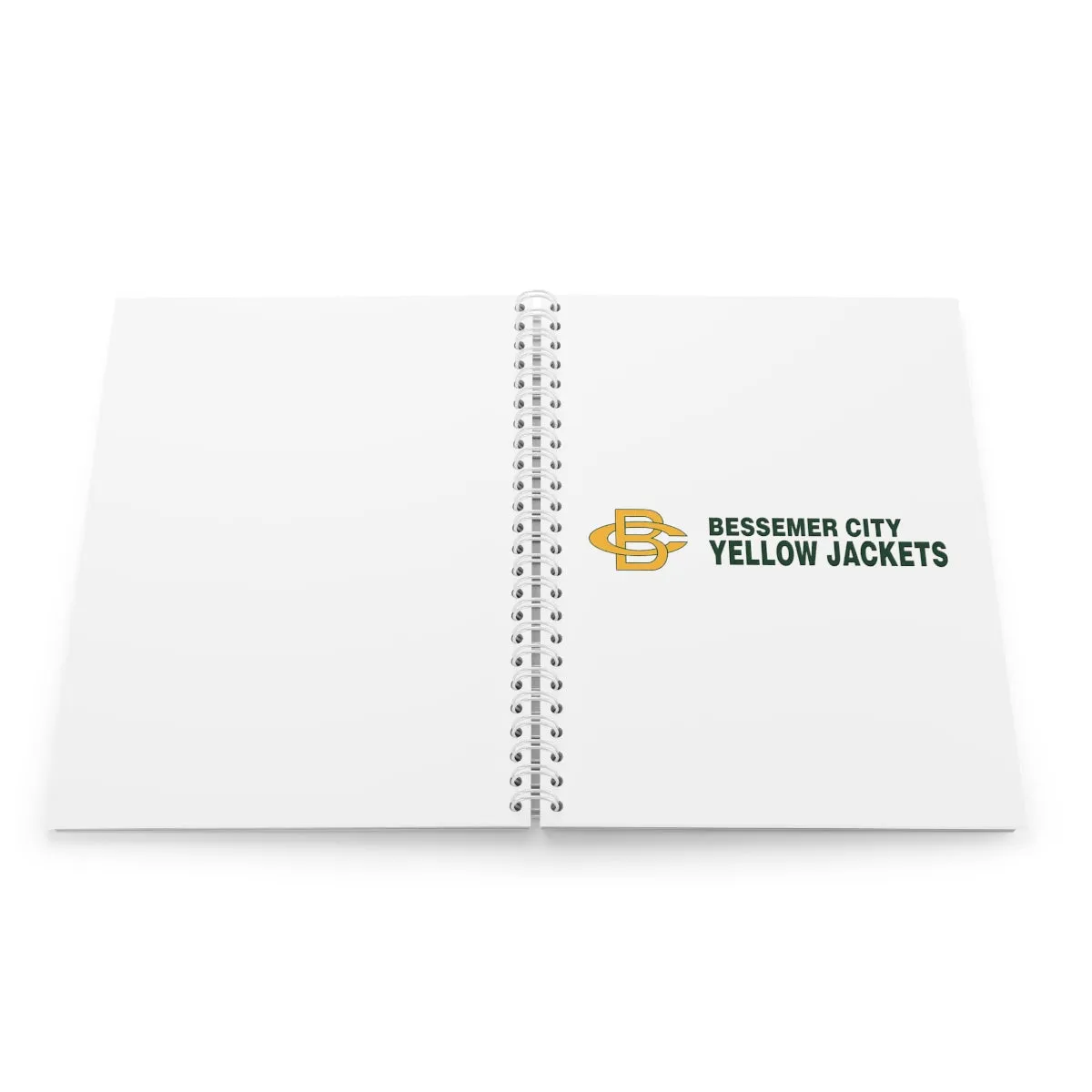 Bessemer City Yellow Jackets Spiral Notebook