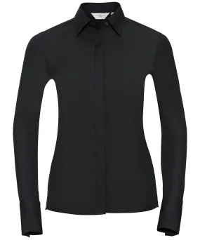 Black - Women's long sleeve ultimate stretch shirt