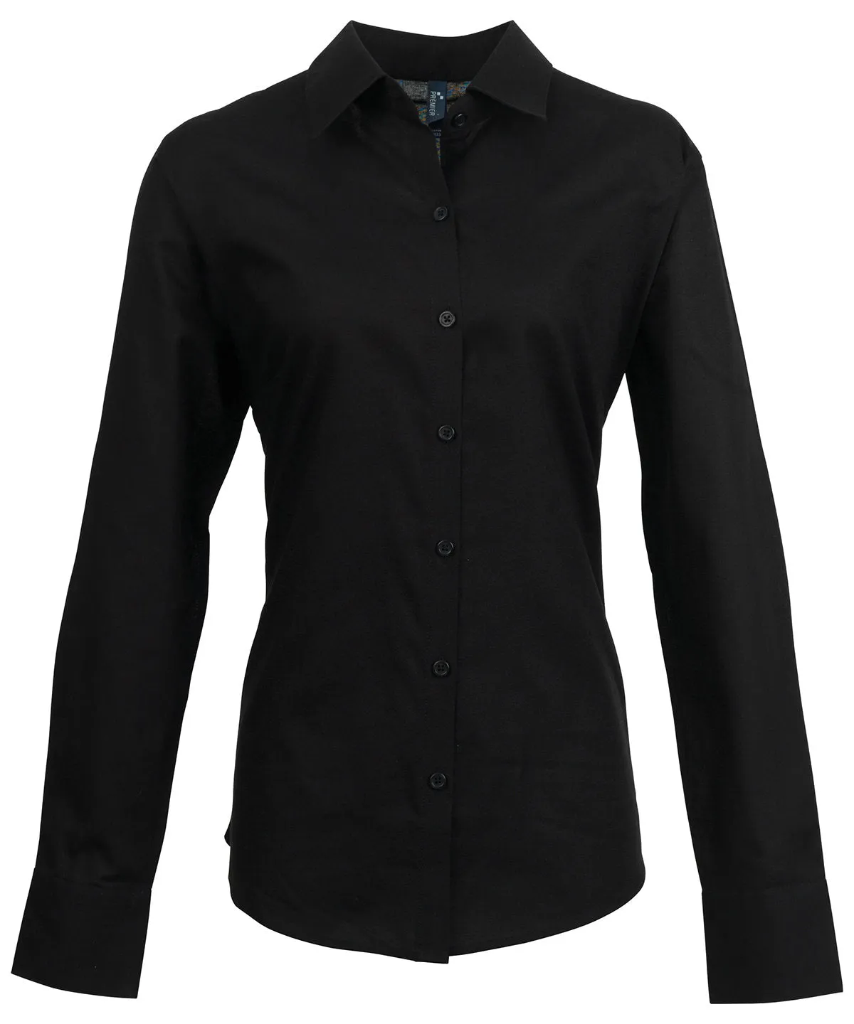 Black - Women's signature Oxford long sleeve shirt