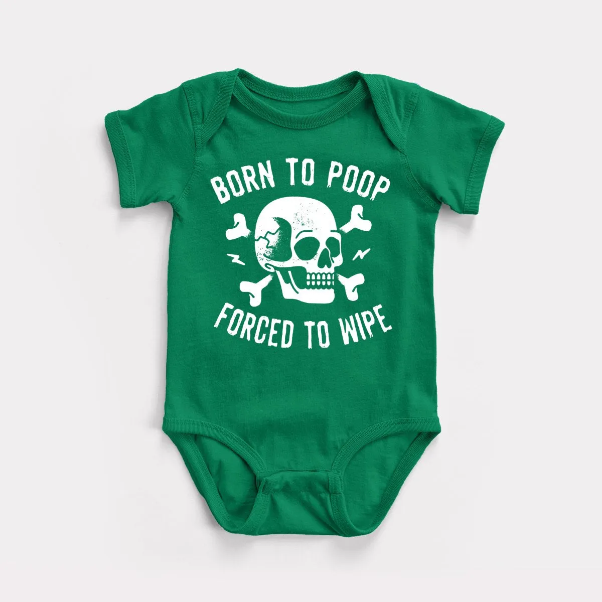 Born To Poop Baby Bodysuit