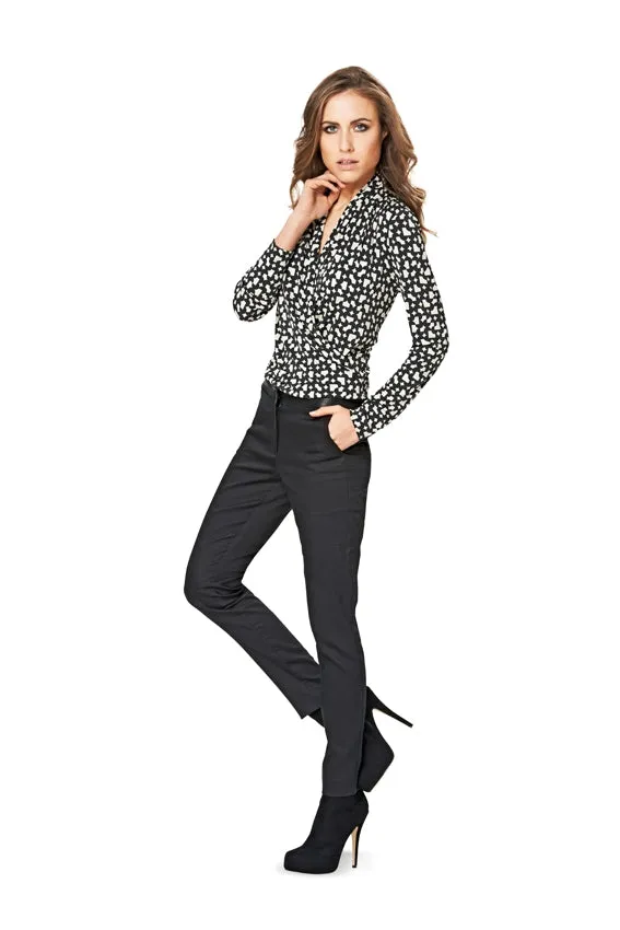 Burda Pattern 6838 Misses' Tops/Blouses (10-20)