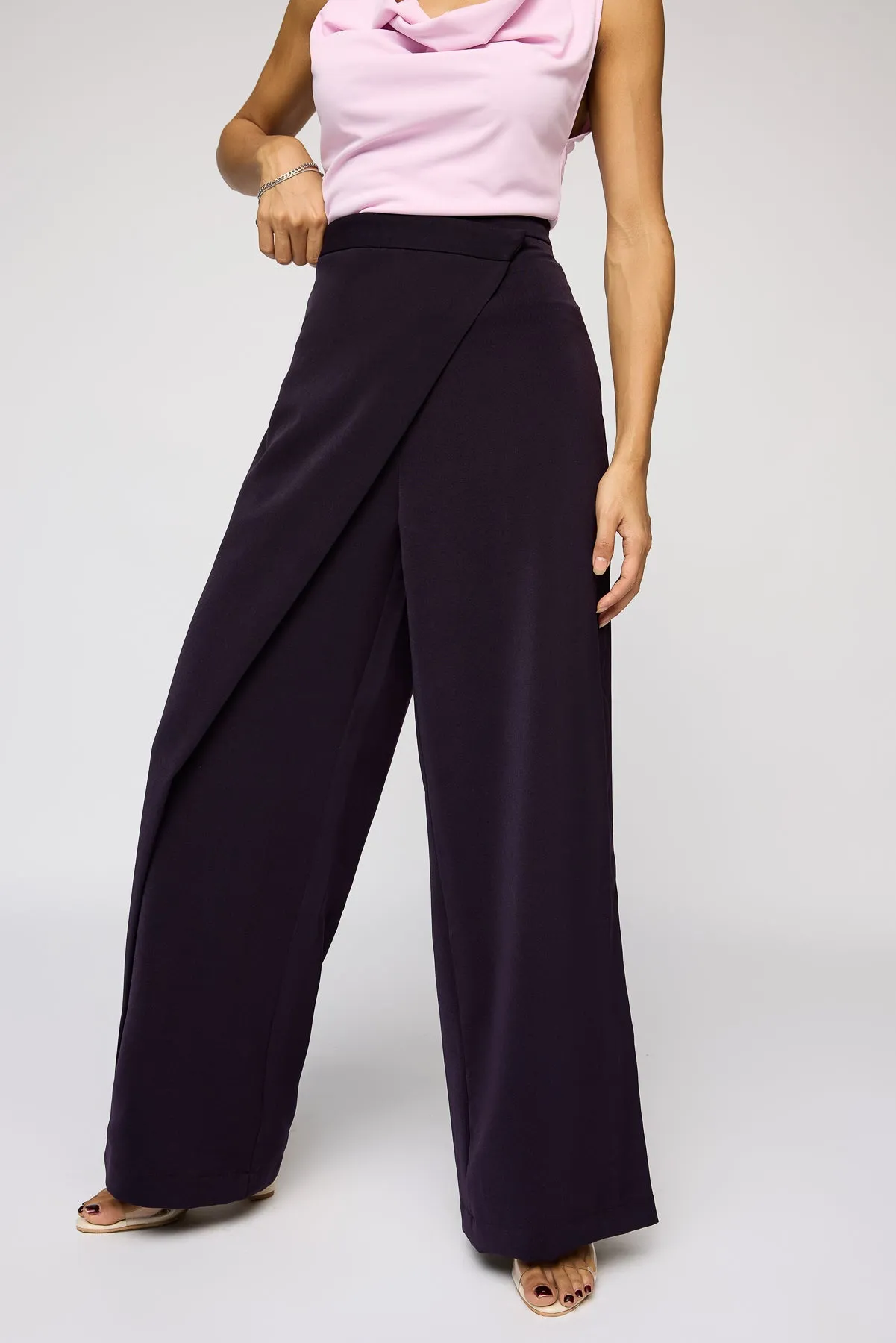 Cabernet Wine Pareo Korean Pants