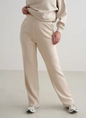 Café Au Lait Comfy Modal Wide Pants