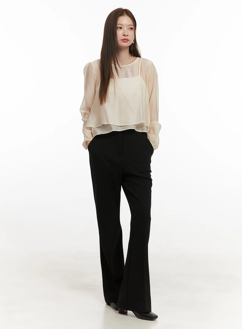 Classic Chic Tailored Pants OD417