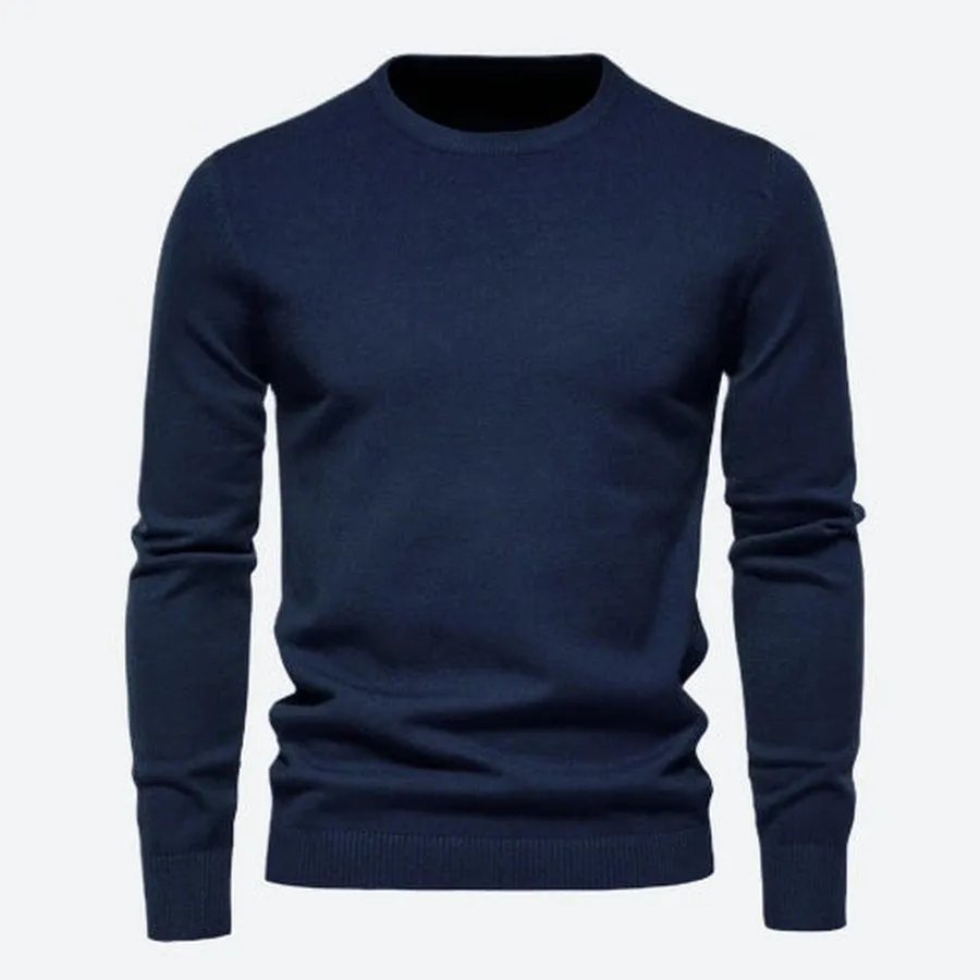 Elegant Comfortable Crew Neck Sweaters