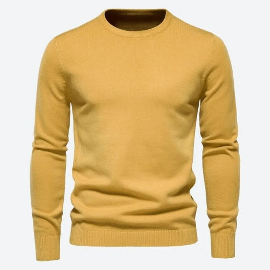 Elegant Comfortable Crew Neck Sweaters