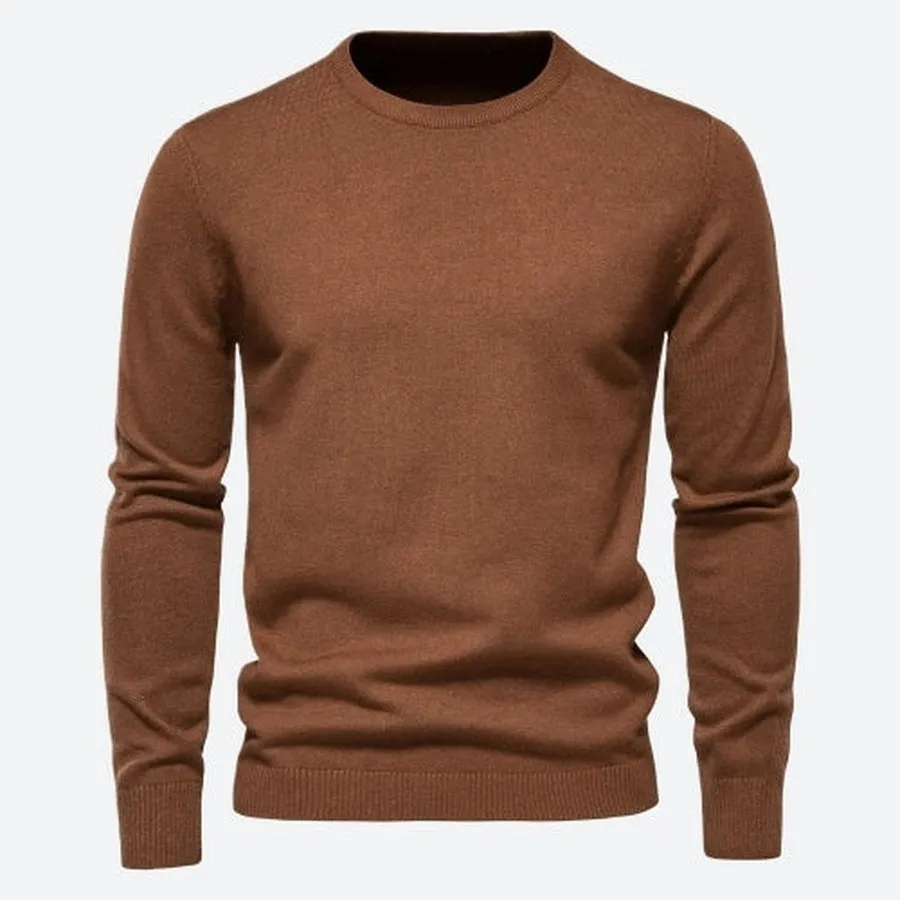 Elegant Comfortable Crew Neck Sweaters