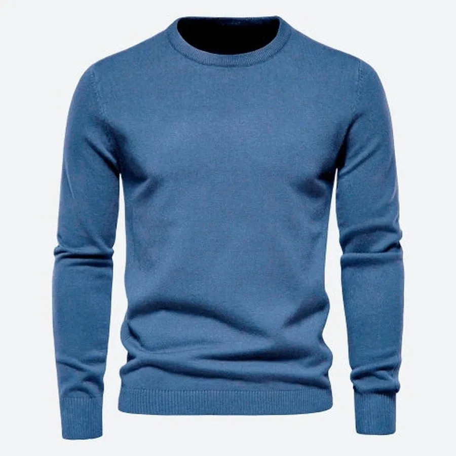 Elegant Comfortable Crew Neck Sweaters