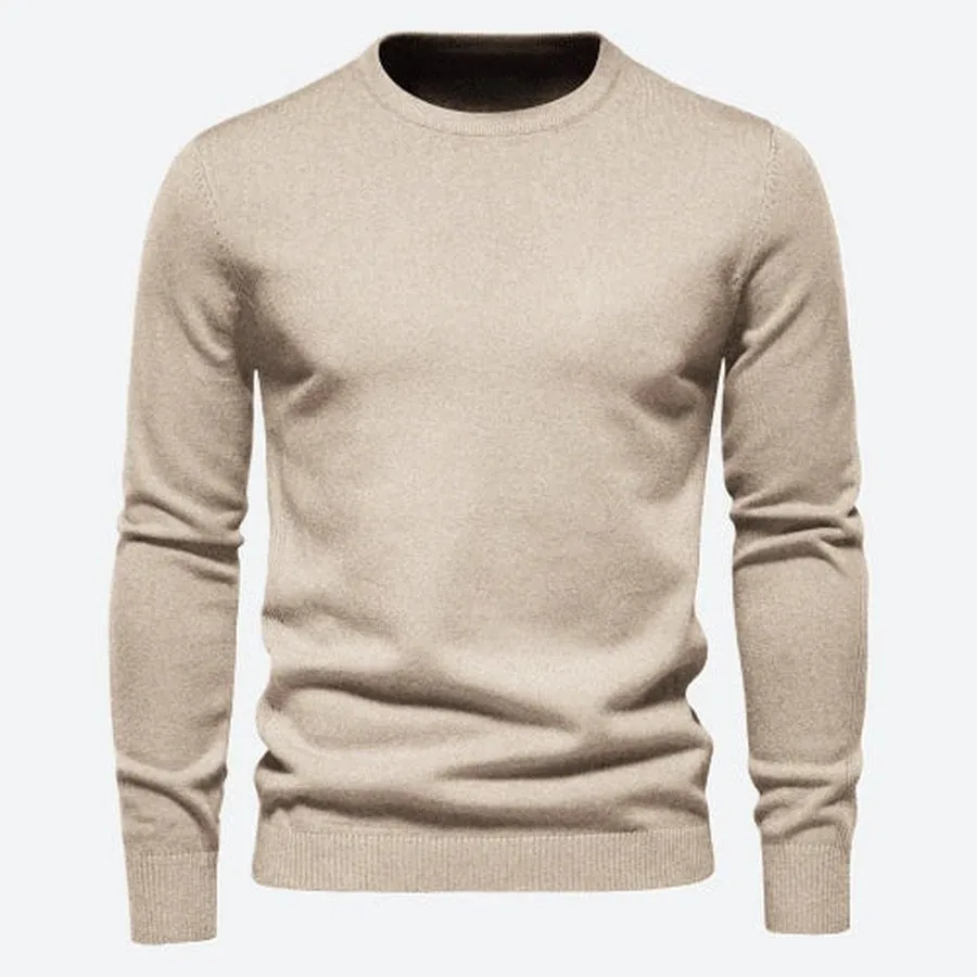 Elegant Comfortable Crew Neck Sweaters