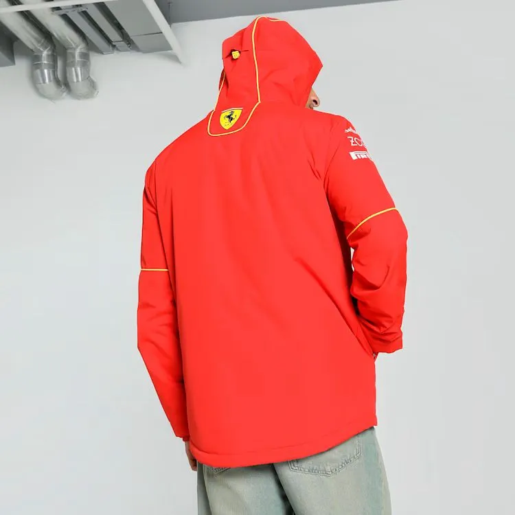 Ferrari jacket, Puma, team, pro, red, 2024