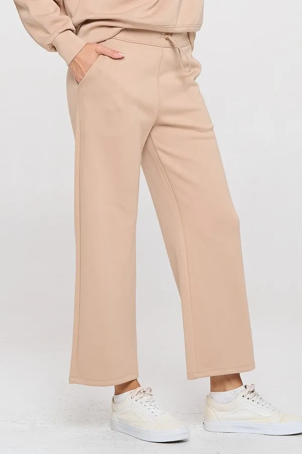 High Rise Straight Leg Pants