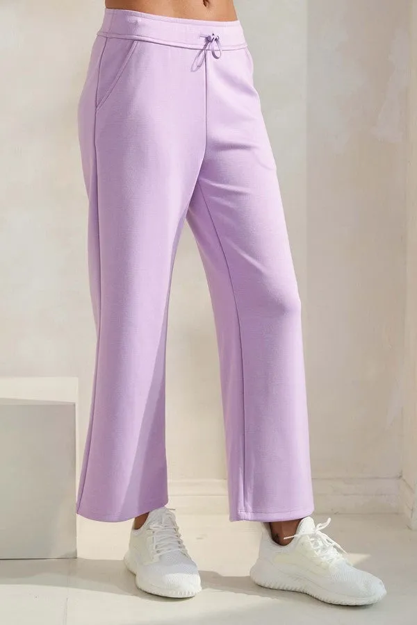 High Rise Straight Leg Pants