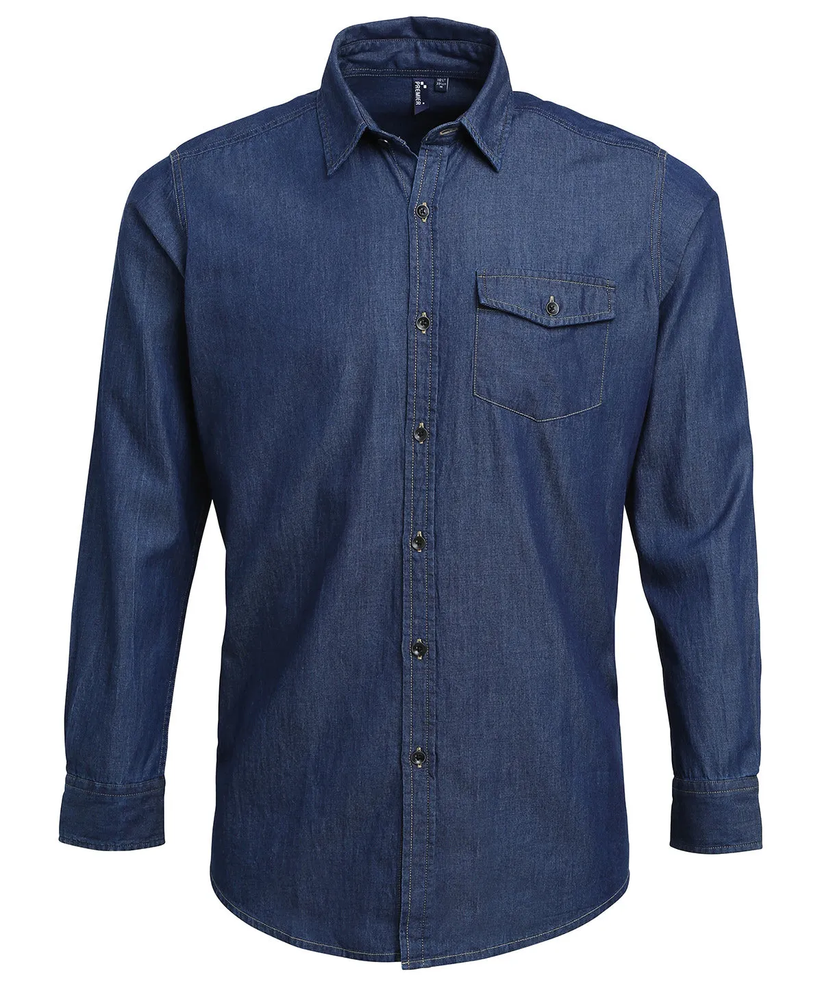 Indigo Denim - Jeans stitch denim shirt