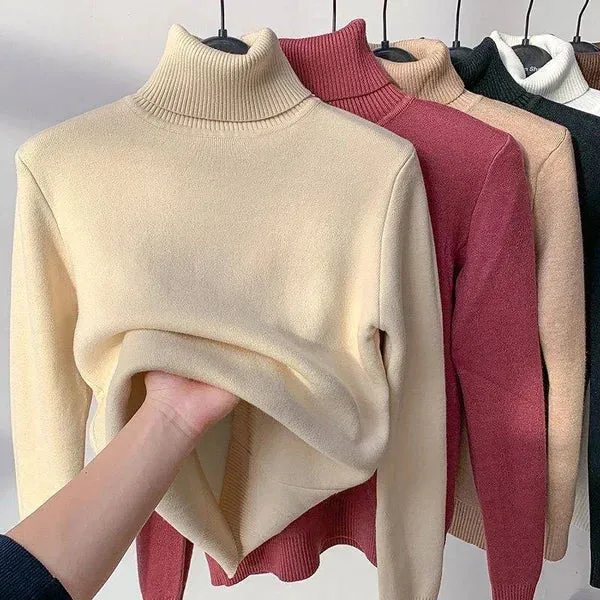 Ivyshape | Comfortable Fleece Sweater