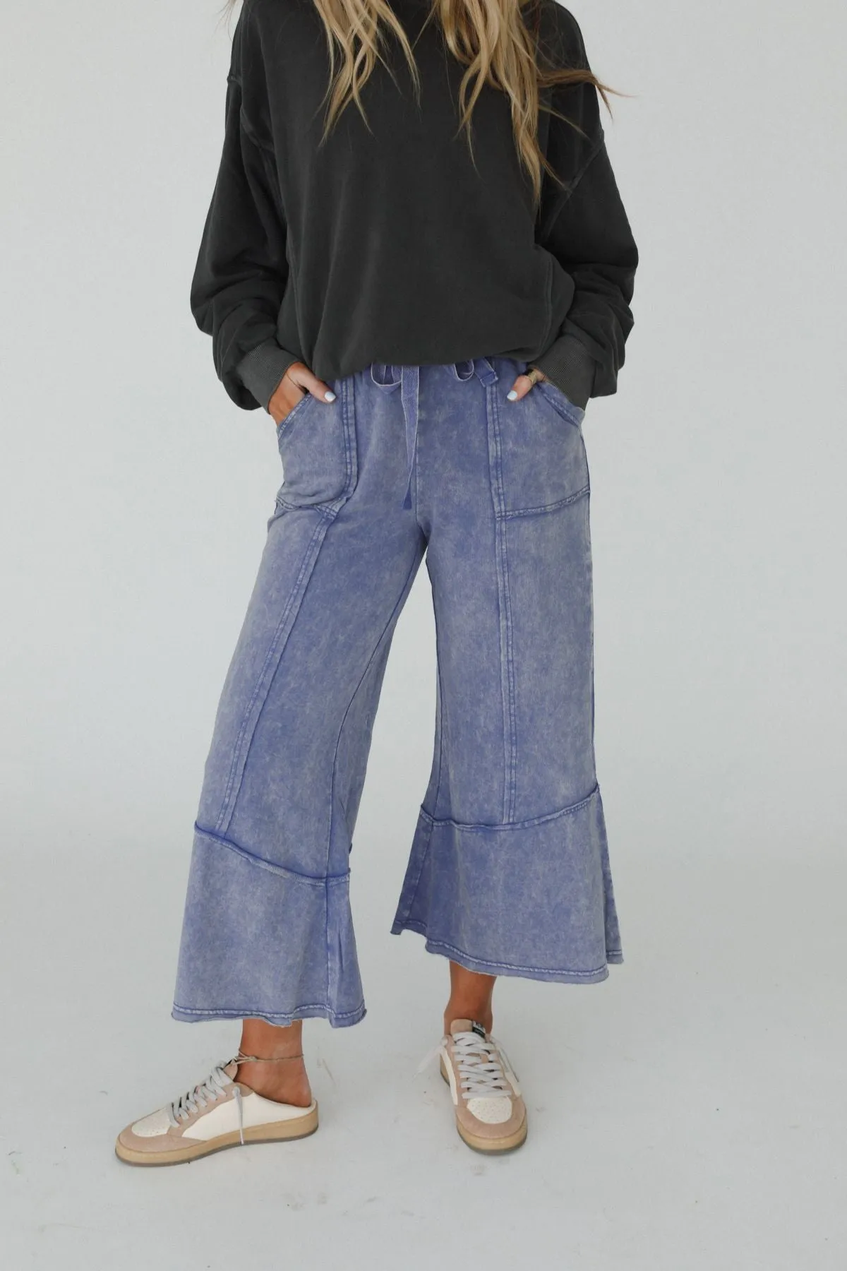 Meadow Muse Comfy Pants - Blue