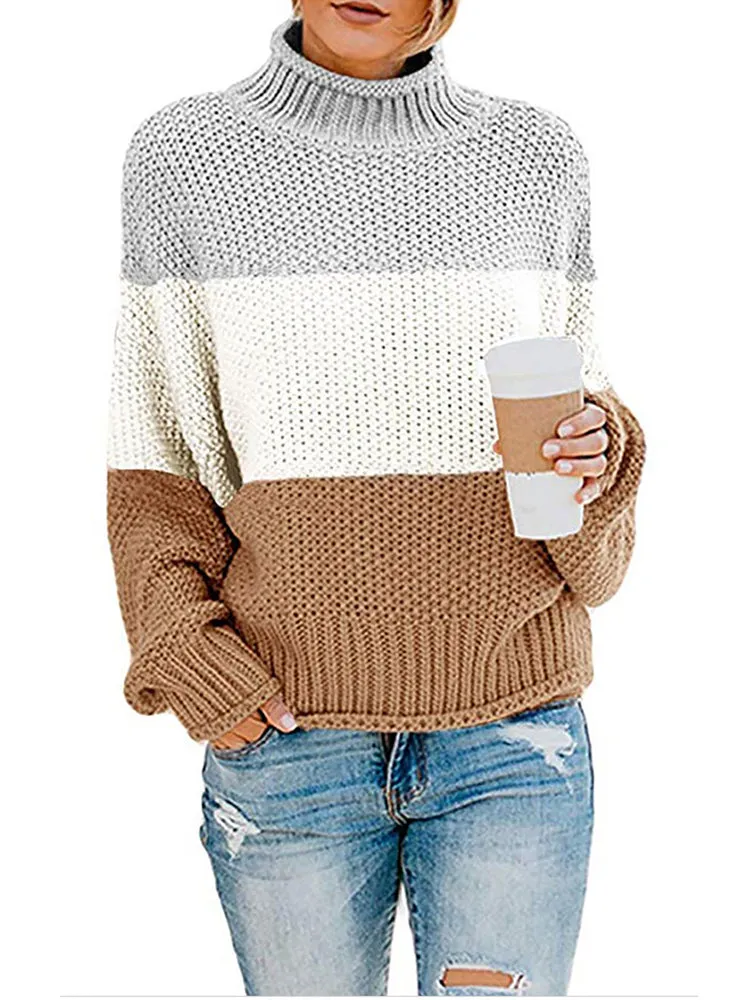 Natalie Vintage Women's Turtleneck Sweater