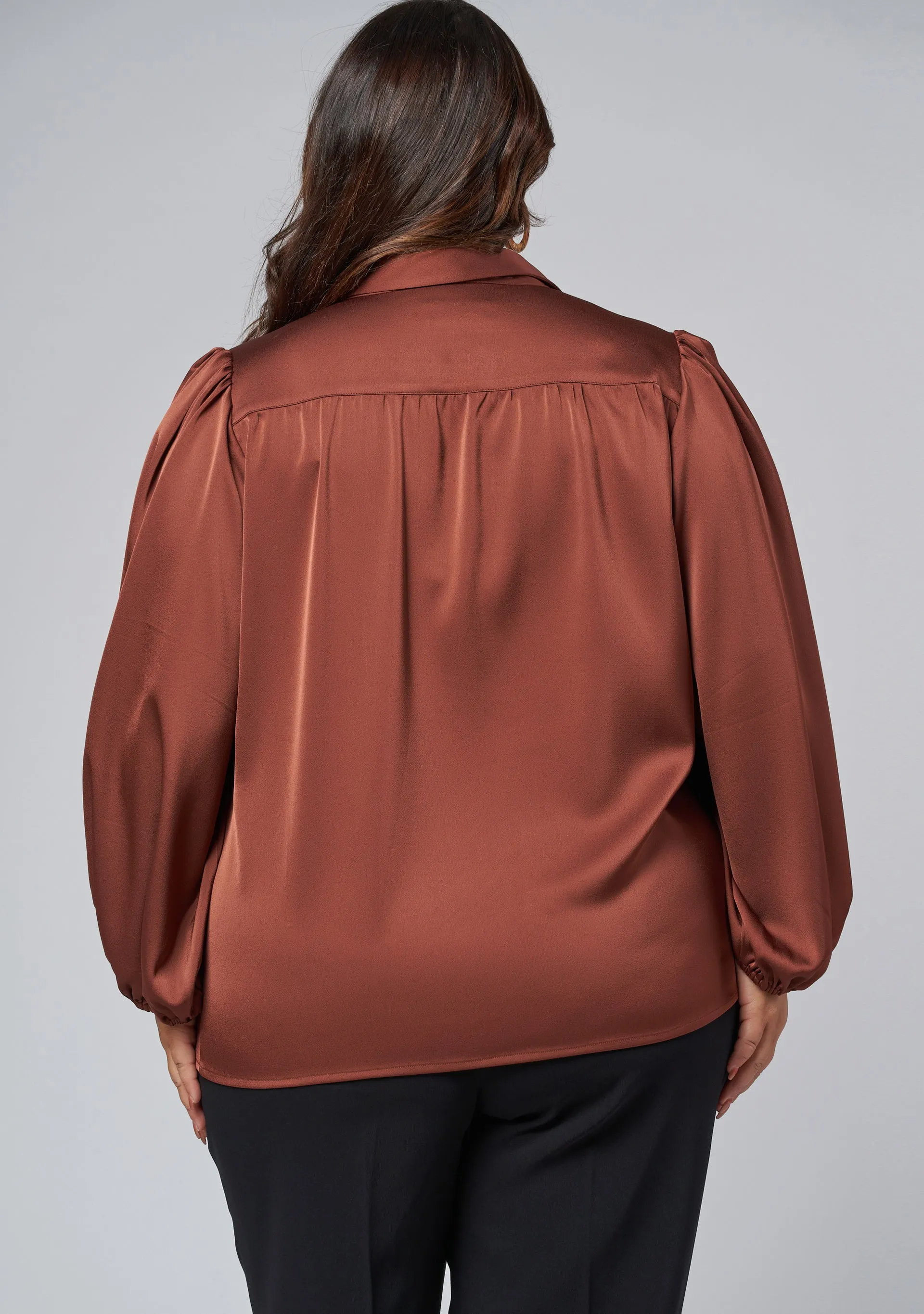 Nina Satin Shirt