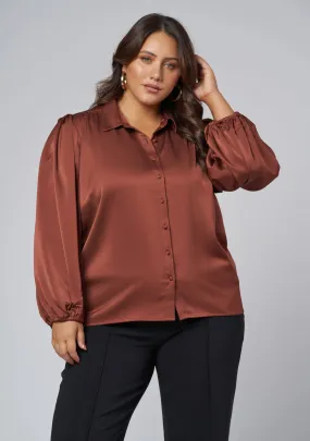 Nina Satin Shirt