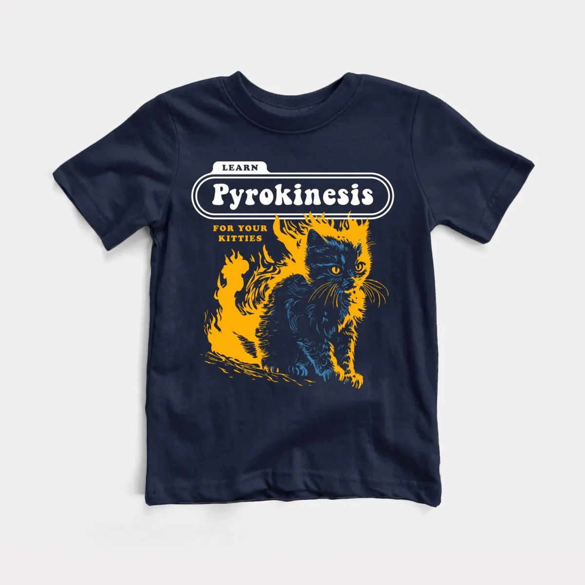 Pyrokinesis For Kitties Youth Tee