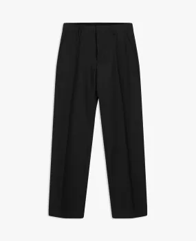 SHARP TROUSERS WOOL . BLACK