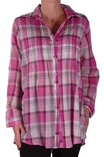 Smart Check Blouse