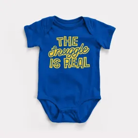 Snuggle Is Real Baby Bodysuit