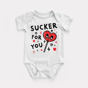 Sucker For You Baby Bodysuit