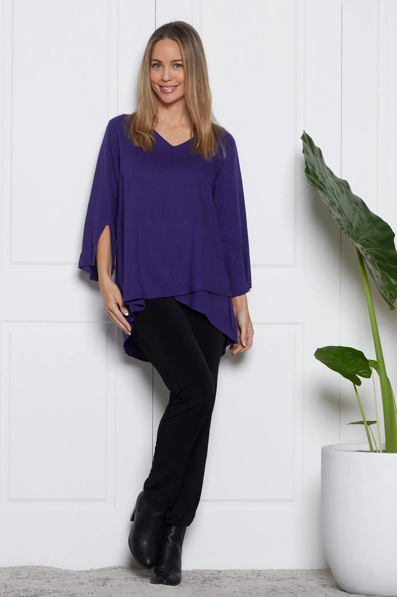 Talia Top - Purple