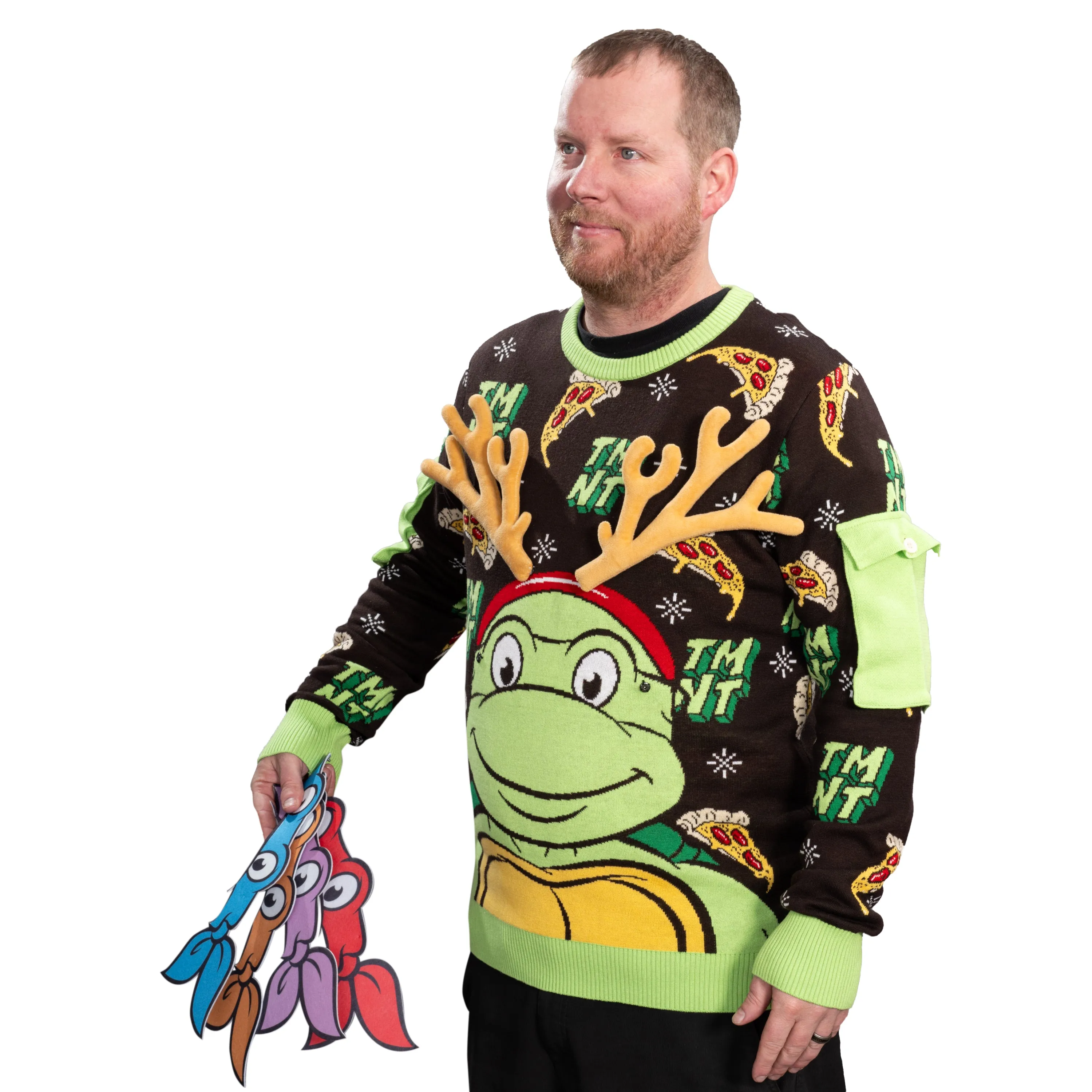 TMNT Ring Toss Sweater