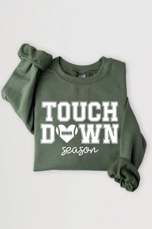 Touchdown Season Graphic Fleece Sweatshirts