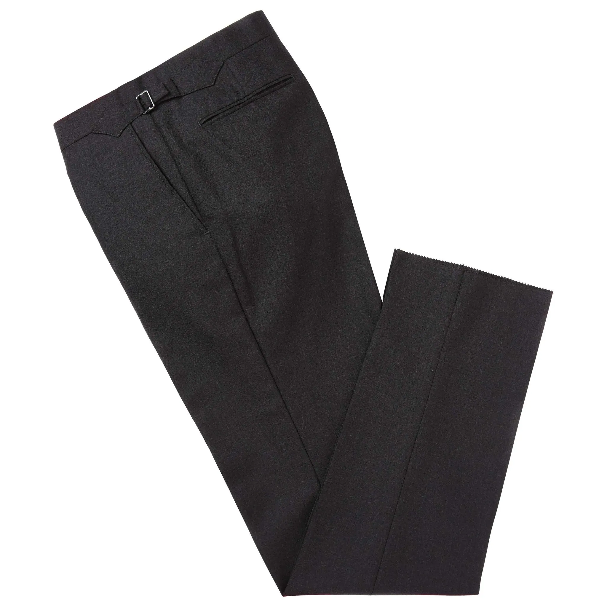 Trevon Charcoal Pick and Pick Trousers