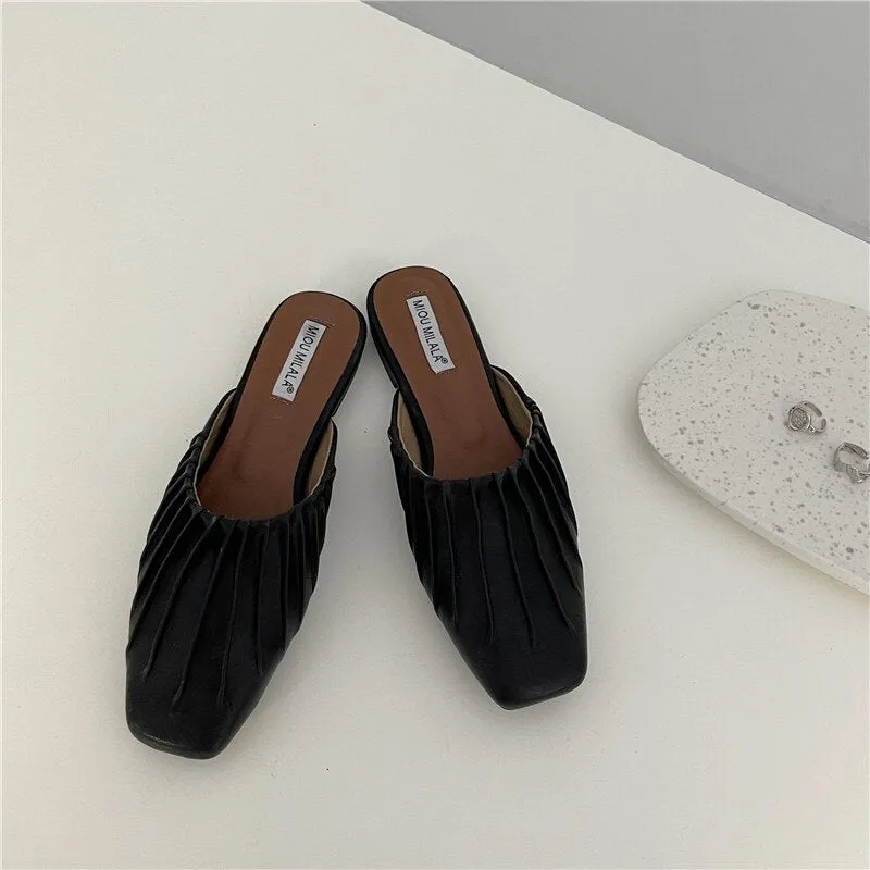 Women Casual Flats  Spring Autumn Comfortable Soft Boat Shoes Loafers Ballerina Shallow Round Toe Ballet Flat Shoes